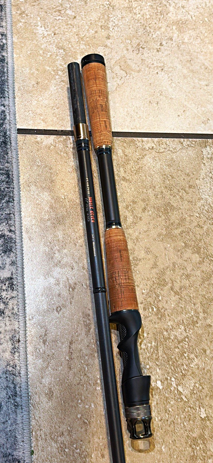 Megabass Destroyer Jungle Seven F7.1/2-711X 7’11” 2pc Heavy Casting Rod