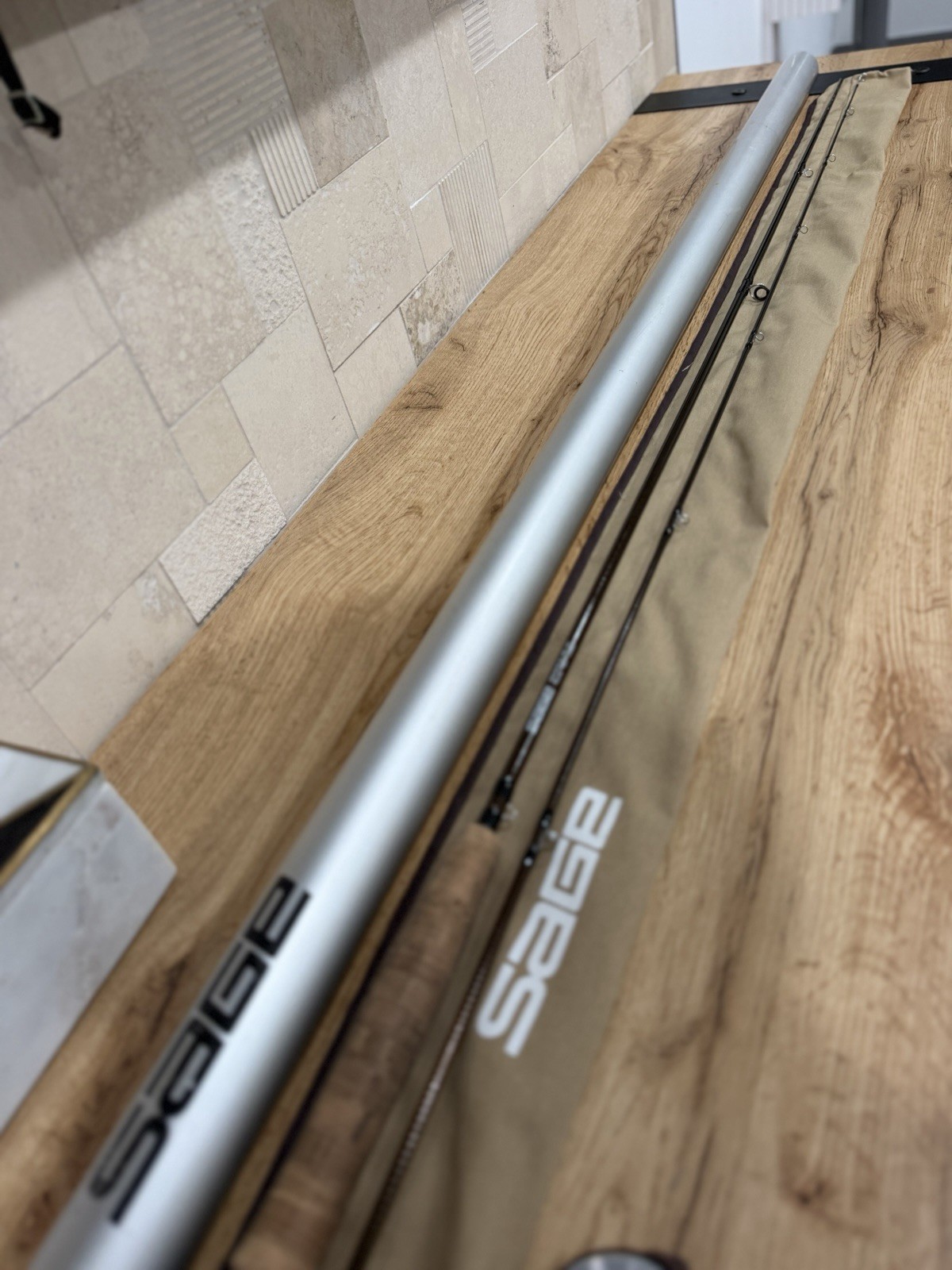 vintage Sage Graphite II GFL 580 DS fly rod Please Make An Offer
