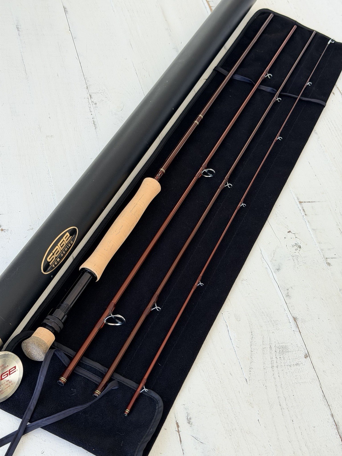 **BEAUTIFUL** 🔥 SAGE TCR 7wt. 10’ft~4pc FlyRod🔥~LEGENDARY~ 🔥