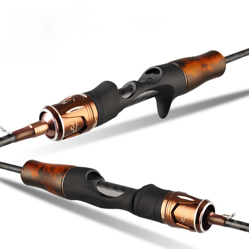 Fishing Rod Carbon Fiber Spinning Casting Fast Action Rod Ultra Light Sensitivit