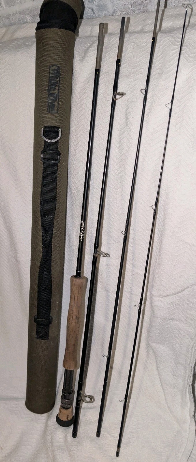 Temple Fork Outfitters TICR Lefty Kreh Fly Rod 9ft 8wt 4pc W/Mismatch Tube