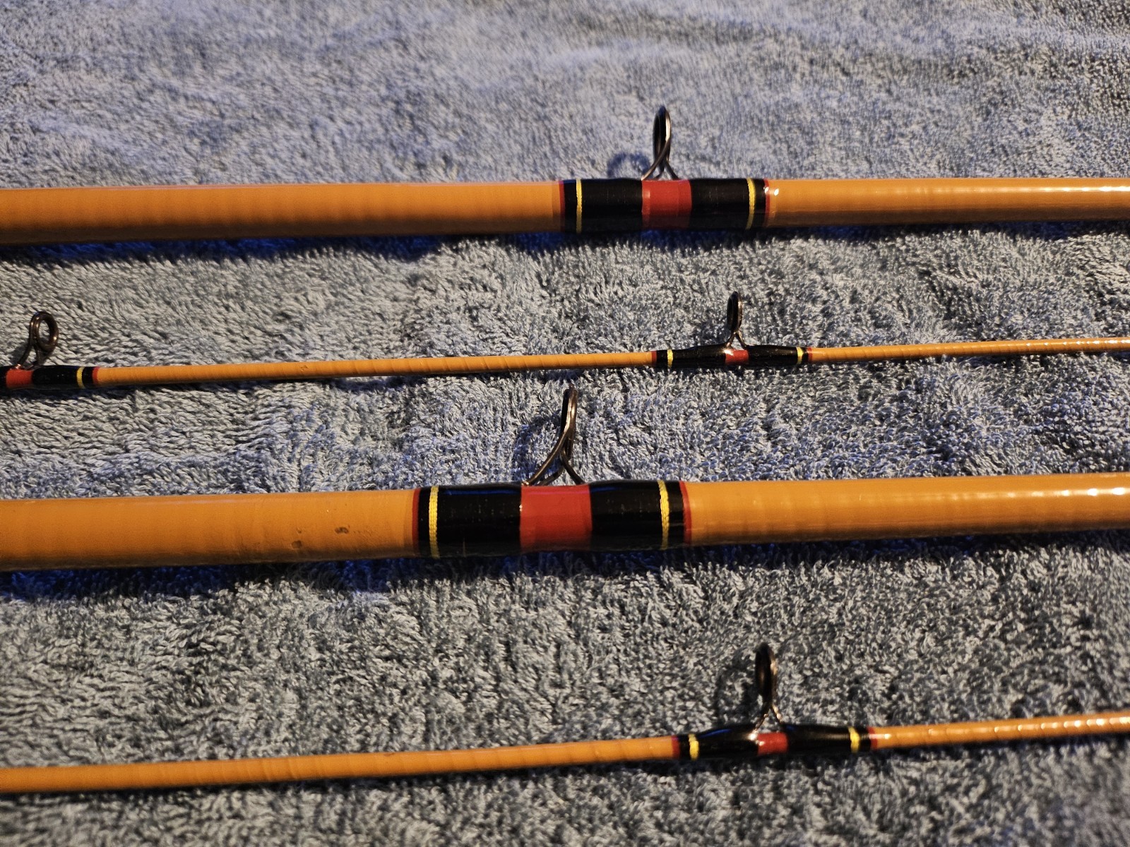 Shakespeare UglyStik Tiger BWD 2200 8′ Med Lite 12-30lb Casting Rods Set of 2
