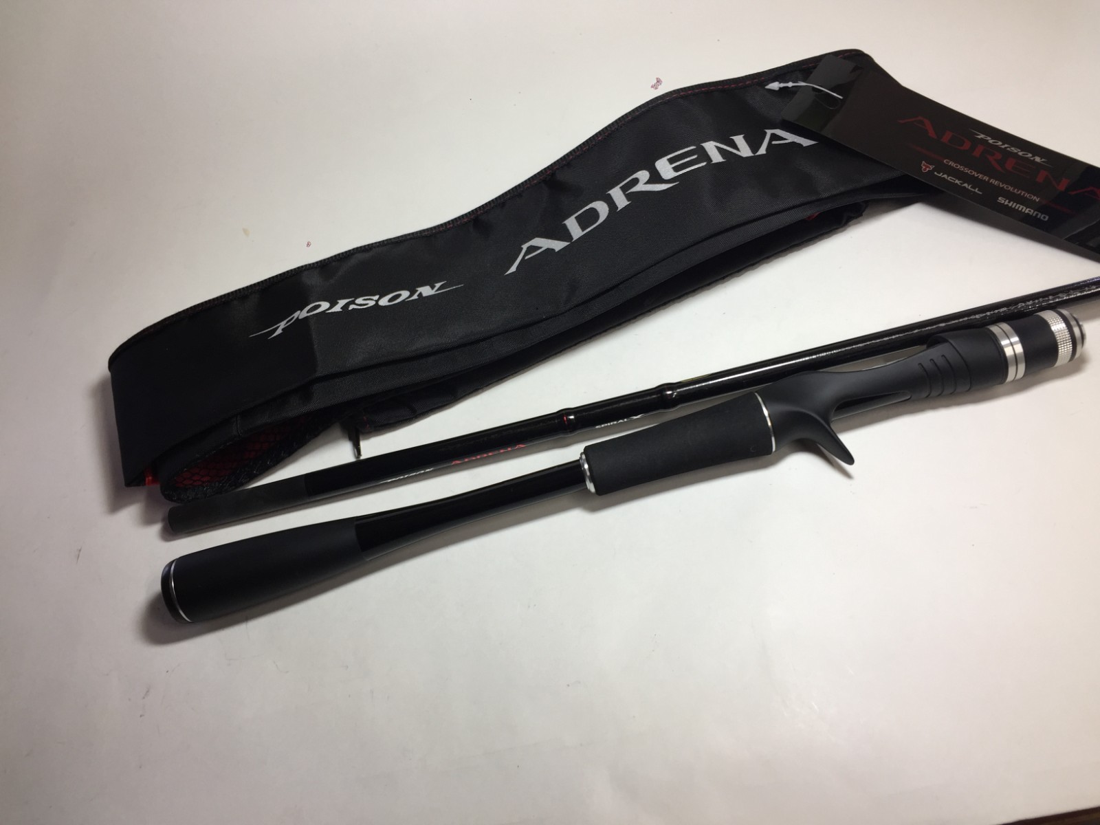 S9067) JACKALL x SHIMANO POISON ADRENA 172MH for Freshwater Bait Casting Rod