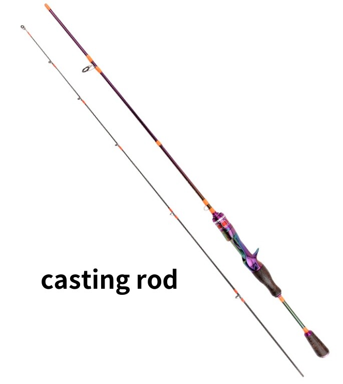 1.68M 1.8M Casting/Spinning Lure Fishing Rods Bait 2-10g High Carbon Fiber Pole