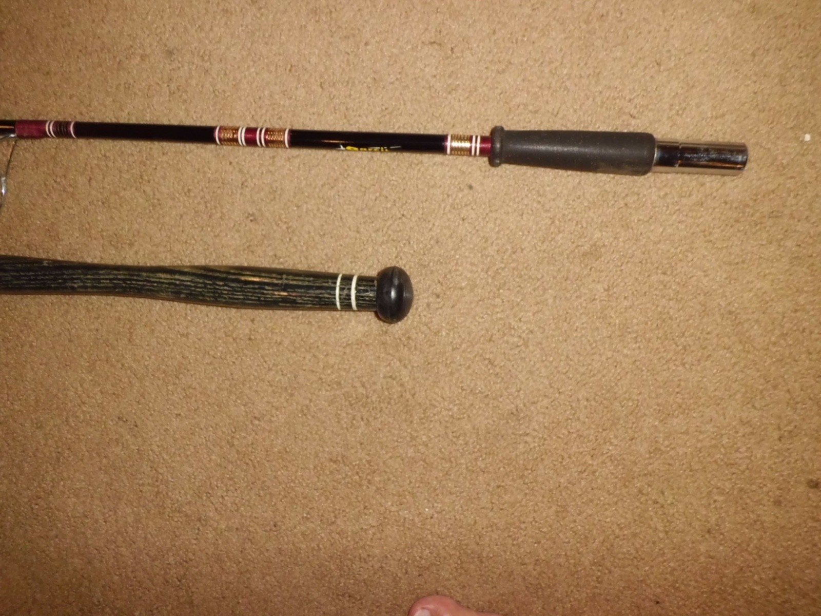 Vintage GARCIA Conolon 2888 B Medium Spinning Boat 7′ 6″ Rod- USA- MINT!