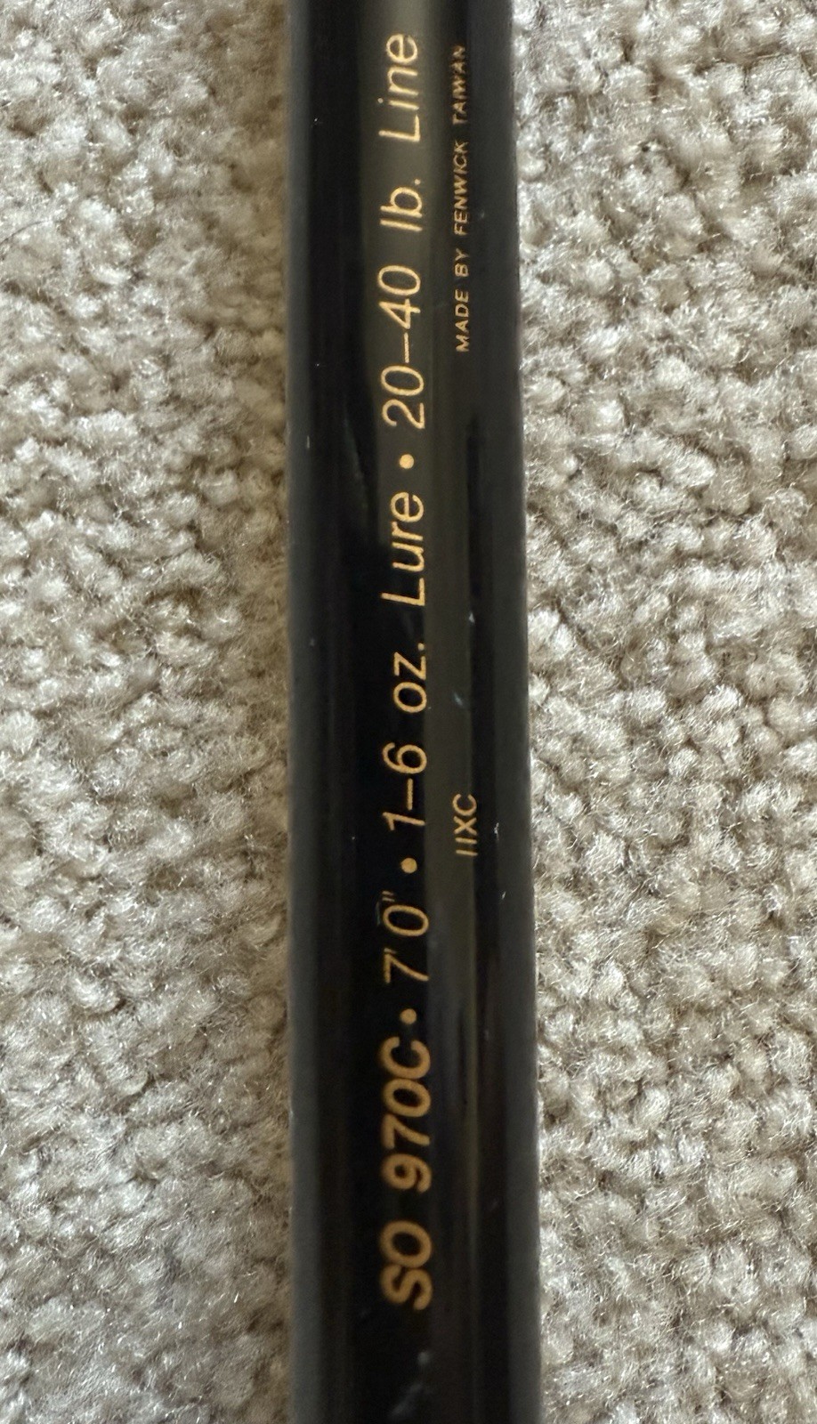 Vintage Fenwick 7’0” Seahawk Offshore SO~970C 20-40 Lb Test Line Fishing Rod