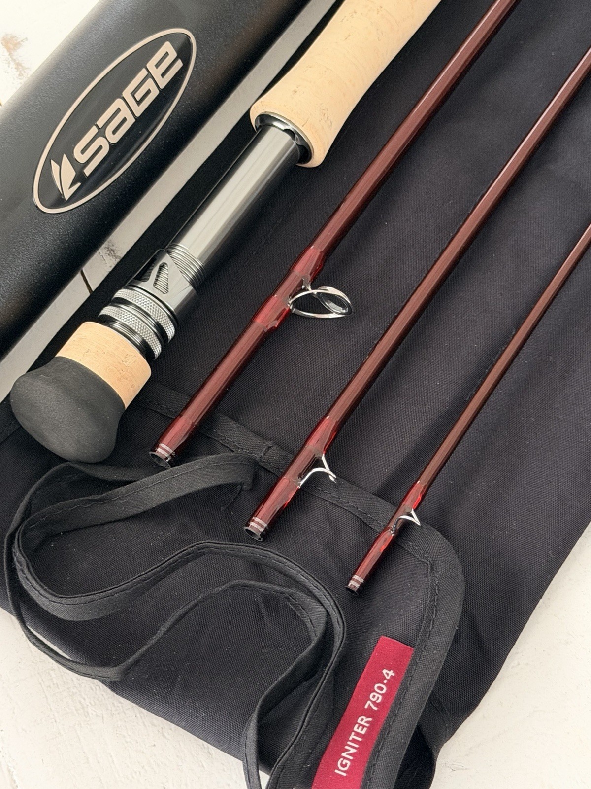 **BEAUTIFUL** 🔥SAGE IGNITER 7wt. 9’ft FlyRod!!! 🔥~ROCKET~