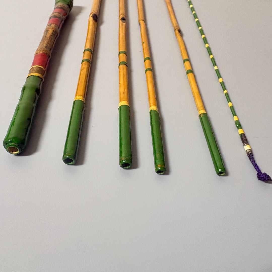 Bamboo Tanago Rod 6pcs 98cm Japanese Mini Fishing Accessory Used
