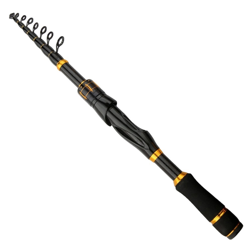 Telescopic Fishing Rod Lightweight Fishing Rod Camping Fishing 1.8m Fishing Rod