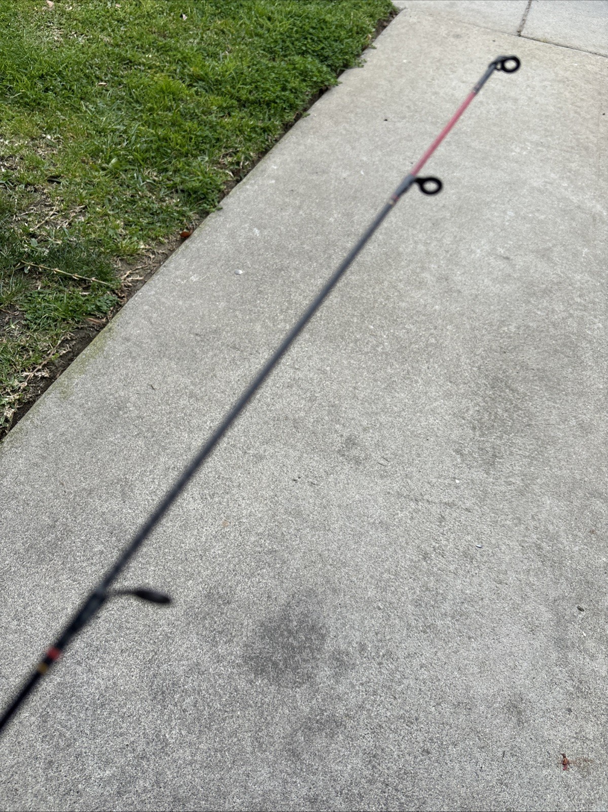 SILSTAR Power Tip PT-50SP ULTRA LIGHT 1-Piece 5’ Fishing Rod Pole WORKS EUC