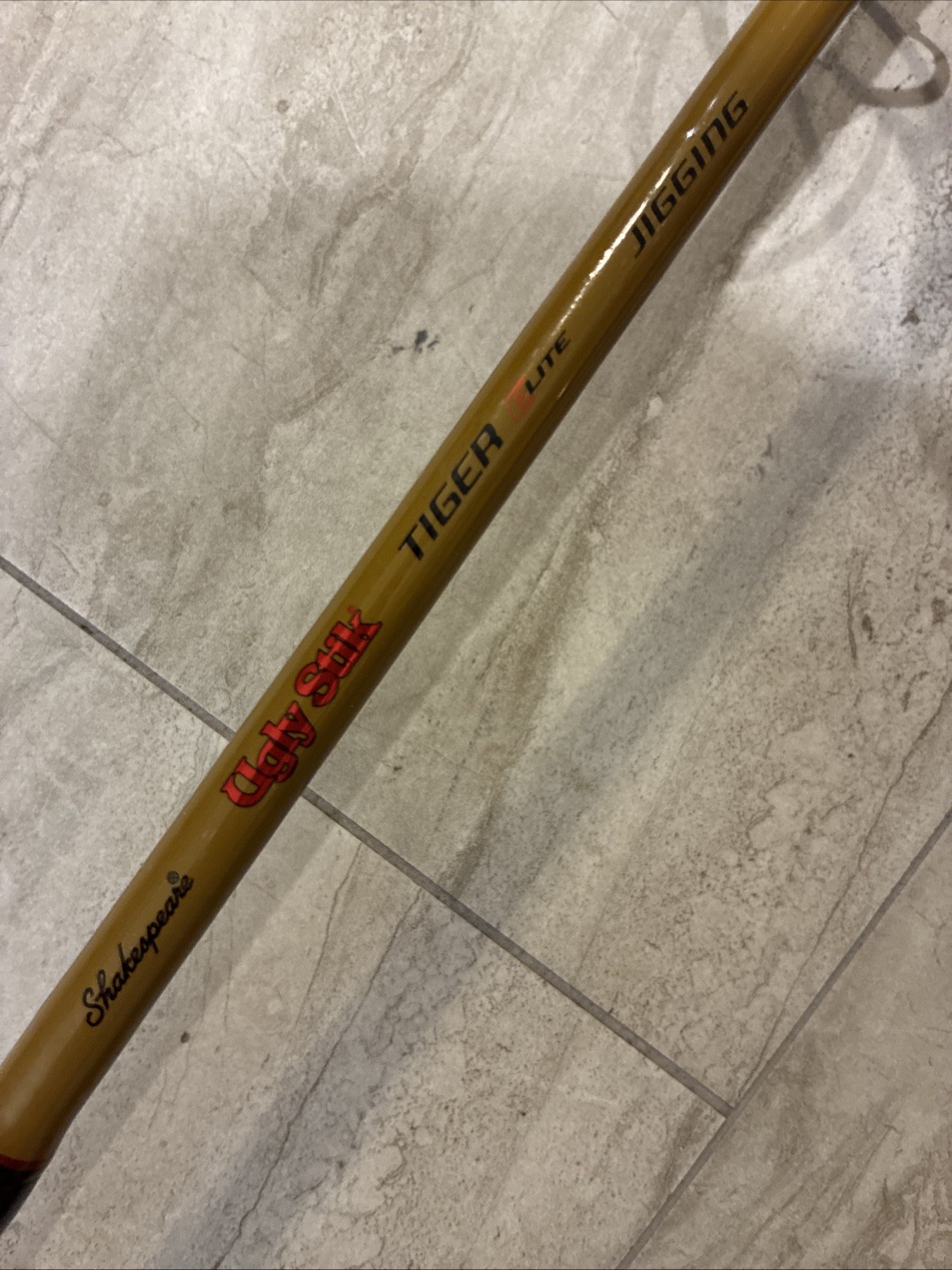 Shakespeare Ugly Stik Tiger Elite Jigging Spinning Rod 6′-6” USTEJ50100S661 USED