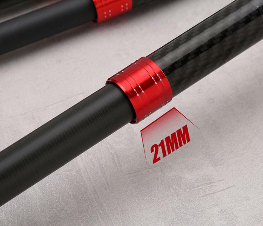Telescopic Fishing Rod Trout Travel Rock Rod High Carbon Fiber 2.7M 3M 3.6M 4.5M
