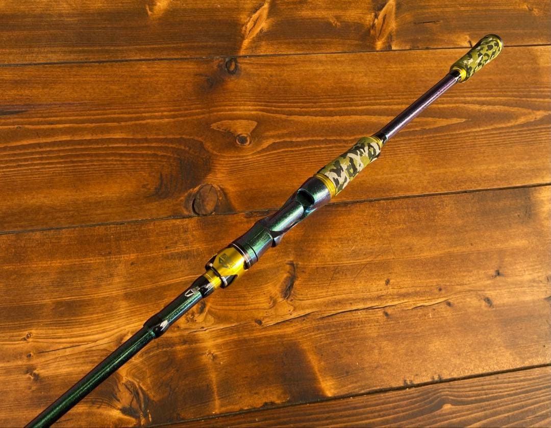 Ultra-light 6ft Carbon Spinning Rod 4-Piece for Bass, Trout, Surf, Used