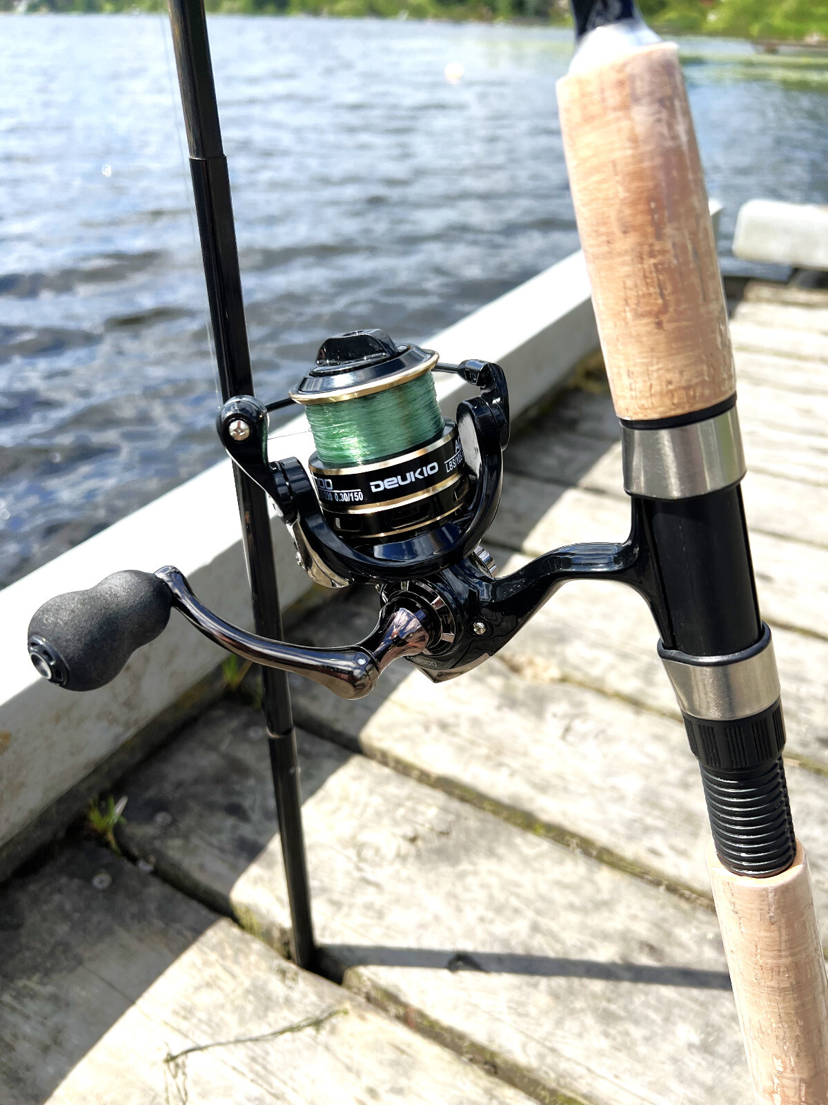Spinning Rod Fishing Pole Carbon Fiber Portable Medium Fast 7f 8f 9f Lightweight
