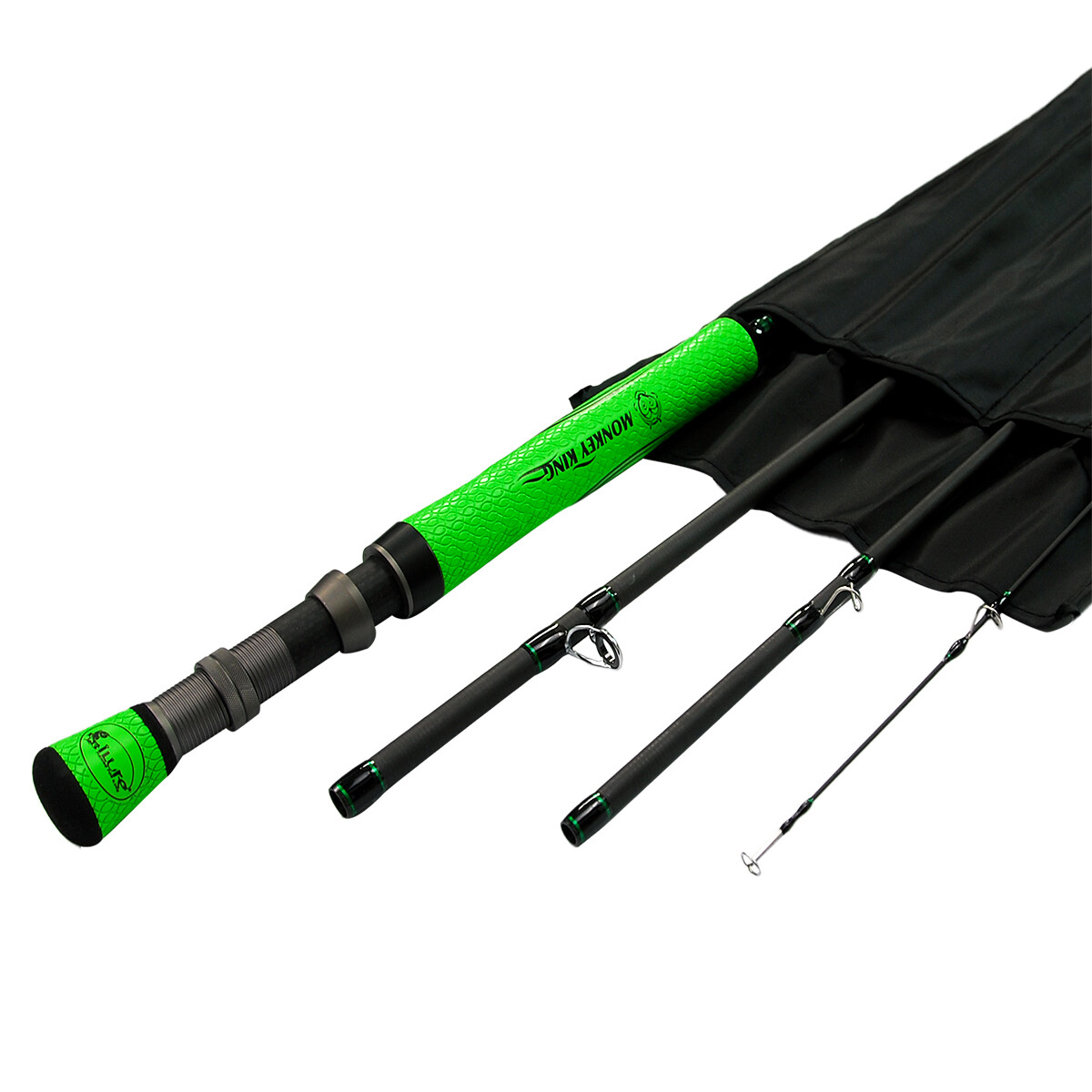 ILURE Fly Fishing Rod 7.6ft 5/6WT 9ft7/8WT Winn Grip Medium Fast Graphite