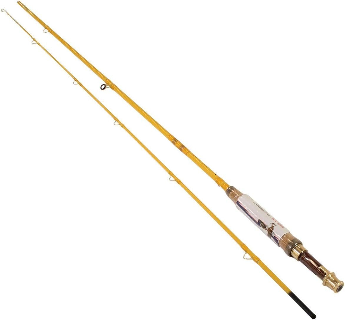 , Featherlight Fly Rod, Freshwater, 8′ Length 2Pc, 5-6 Lb Line Rate. Medium Powe