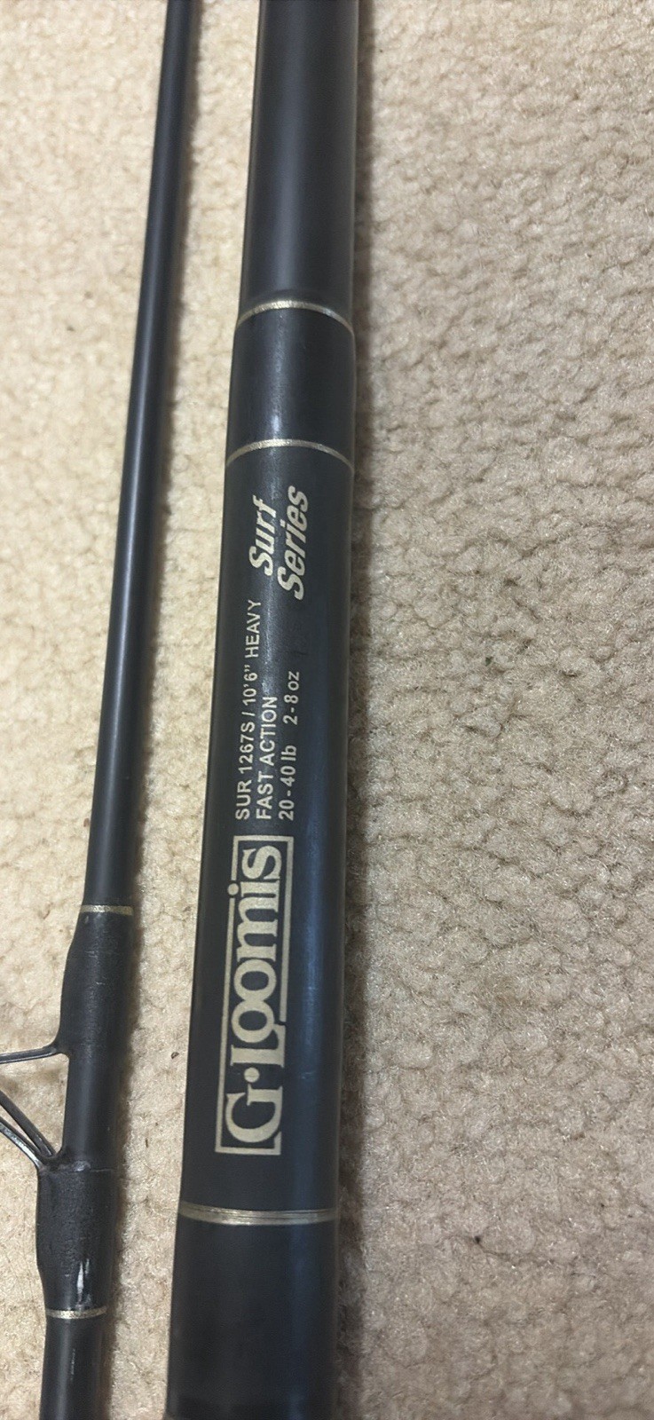 G Loomis Surf Series 10’6 Spinning Rod