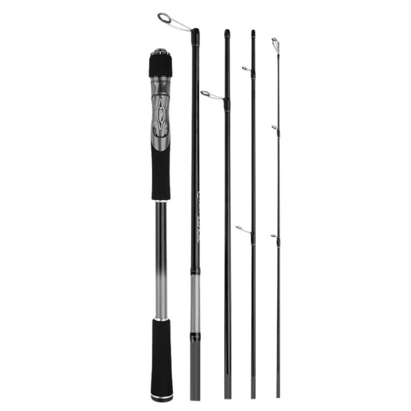 Fishing Rods 7ft 8ft Casting Spinning Rod Carbon Fiber Trout 5 Section Fast Pole