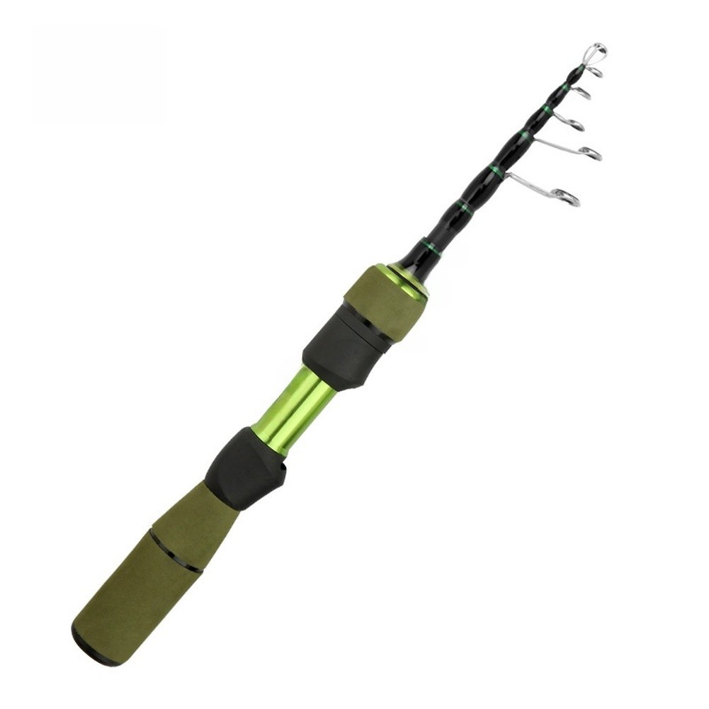 18M Carbon Telescopic Fishing Rod UL with Comfortable Grip and Large Guides