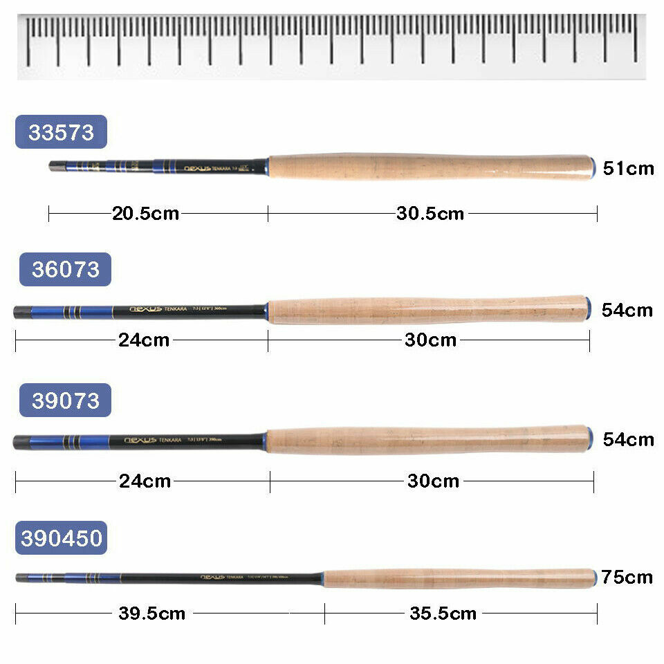 Nexus Tenkara Fishing Rod 7:3 Action 12’/13’/14’7”/13’6” Telescopic Pole