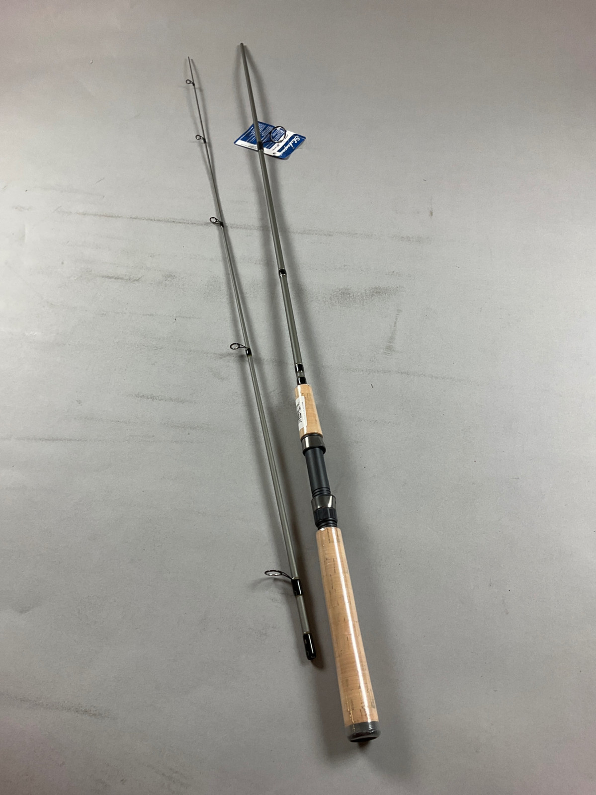 Shakespeare Micro 7′ Spinning Rod, 2-Piece Fishing Rod, Graphite Composite Blank