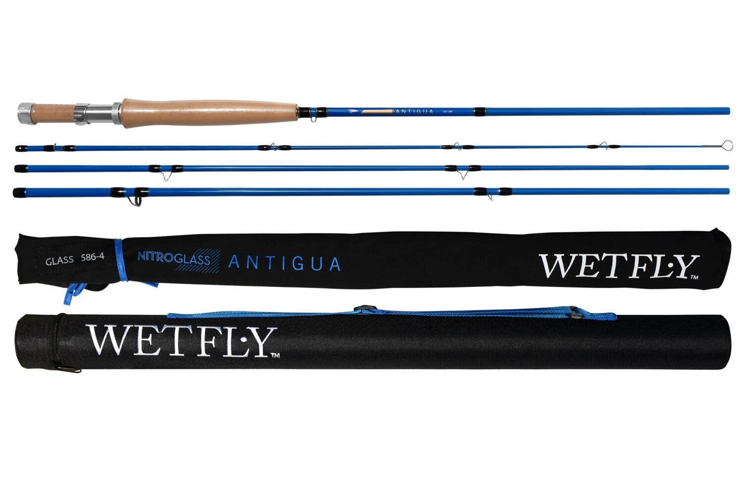 WETFLY Nitroglass Antigua Fly Rod