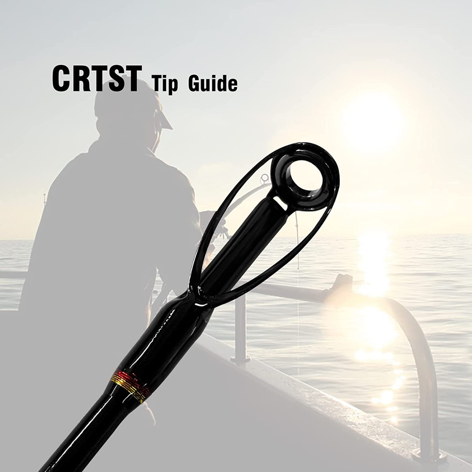 Travel Casting Rod Saltwater Offshore Jigging Trolling Heavy Fishing Pole 6/7/8″