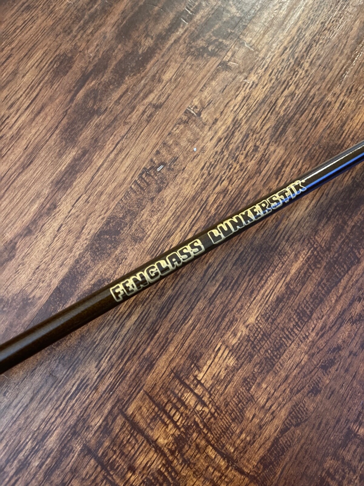 Fenwick Fenglass Lunkerstik Fiberglass Casting Rod. 2055. 5 1/2′ . Made in USA.