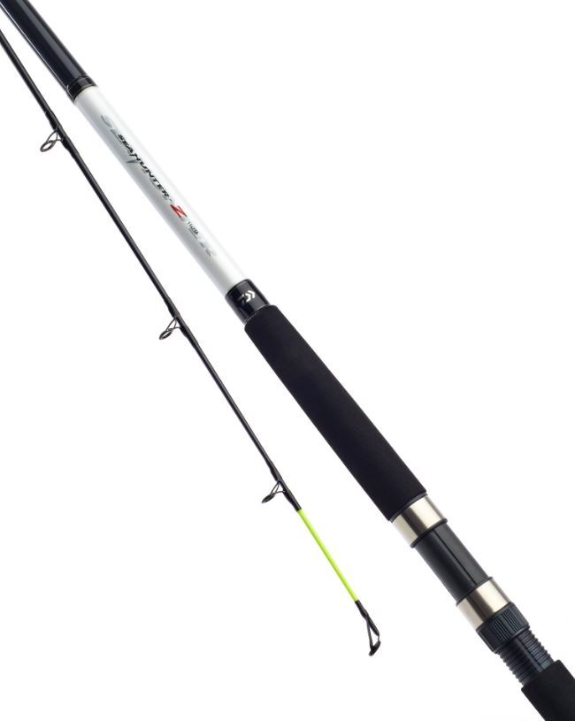 Daiwa Seahunter Z Bass Fishing Rod (2023) 11’6″ / 1-3oz / 2pc – SHRZ1162SB-CU
