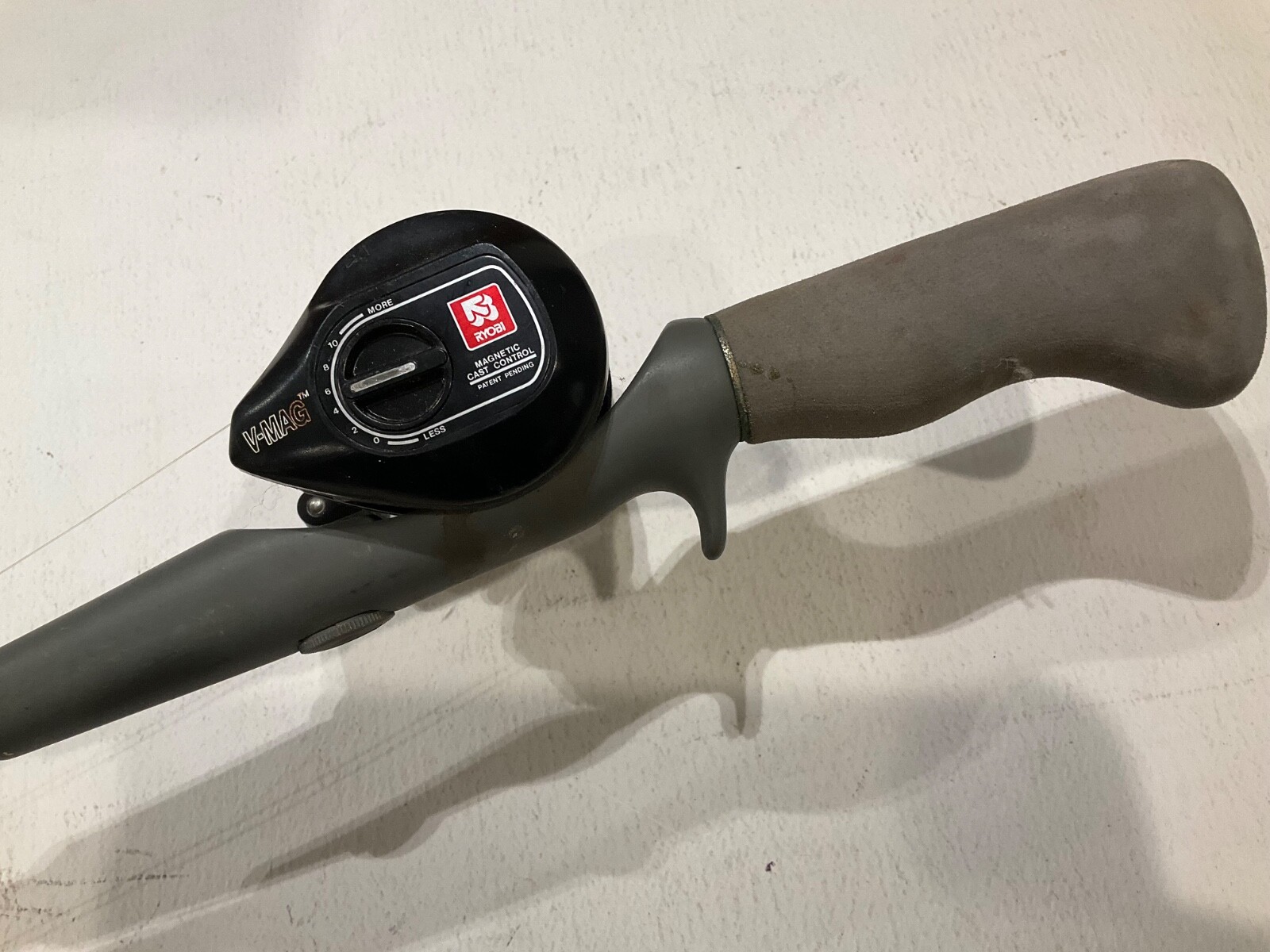 Bass Pro Shops Power Plus 1009 Spinning Medium Action Fishing Rod-Graphite 66”