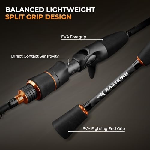Ultra-Light Finesse Fishing Rods – 2pc & 3pc Travel Design, IM6 Graphite, Twin-T