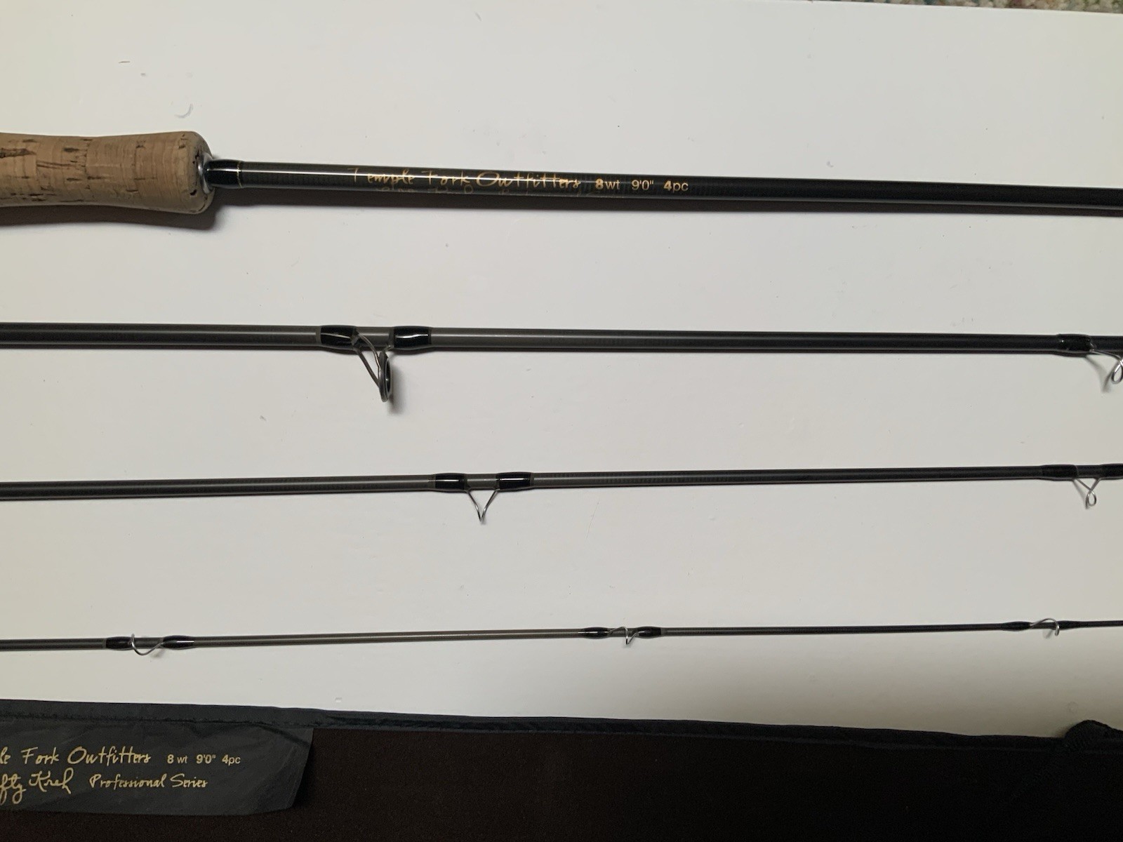 TFO Lefty Kreh Professional Series 8wt 9′ 4-Piece Fly Rod