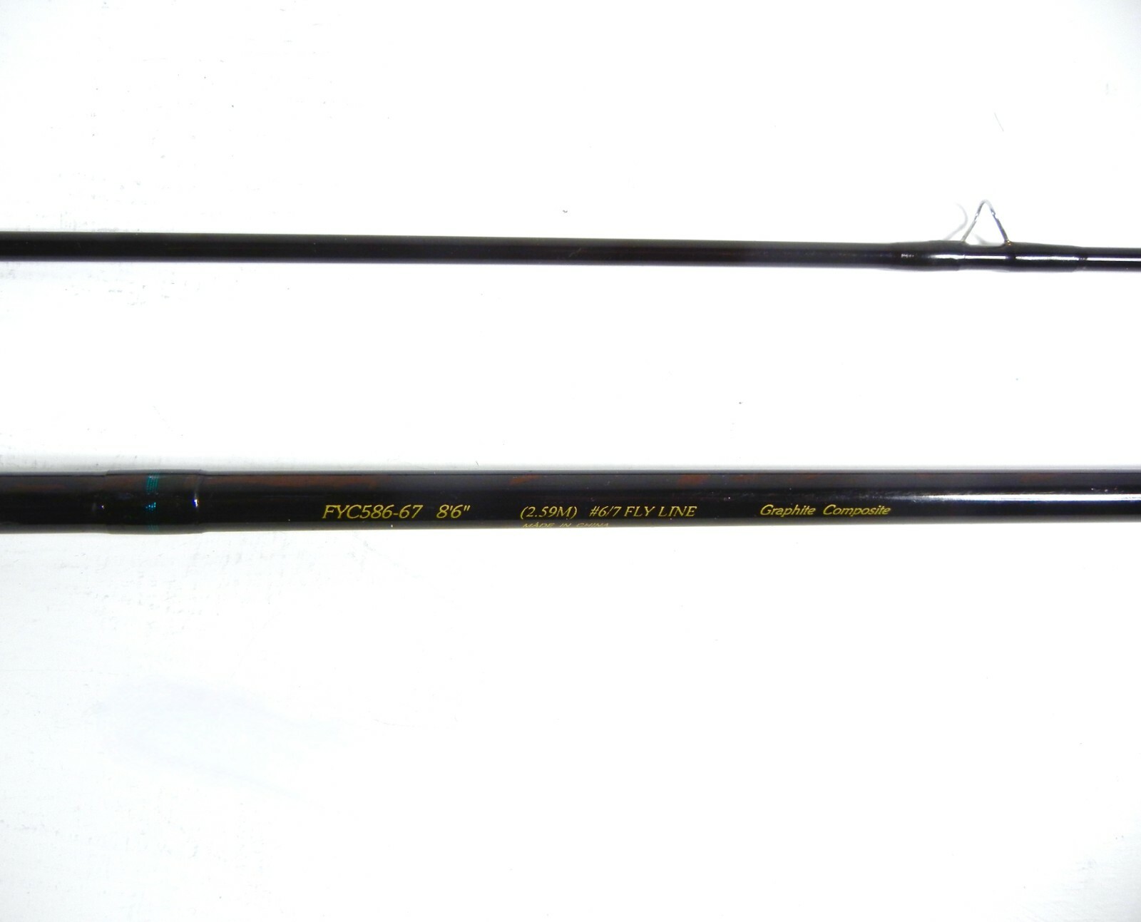 Shakespeare Alpha FYC586-67 ~ Fly Fishing Rod ~ 8’6″ ~ 2 Pc ~ Graphite ~ New