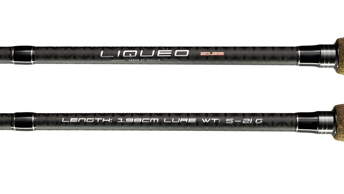 Bullseye Liqueo S Spinning Rod 198cm 5-21g Hardbait Rod Bass Rod Crankbait Fishing