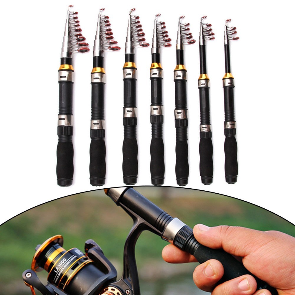 Fishing Trip Foldable Fishing Rod Freshwater Fishing Rod Camping Equipment