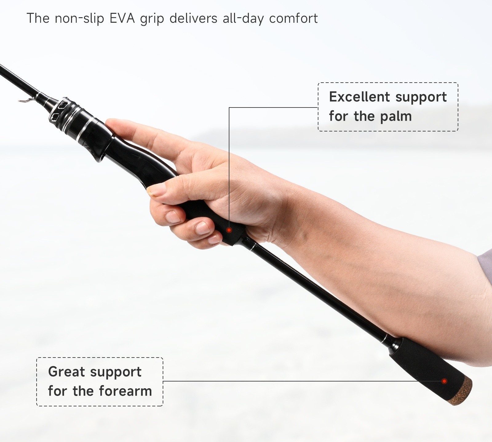 Portable Fishing Rod Carbon Fiber Ultra Light Spinning Casting Lure Fast Rods