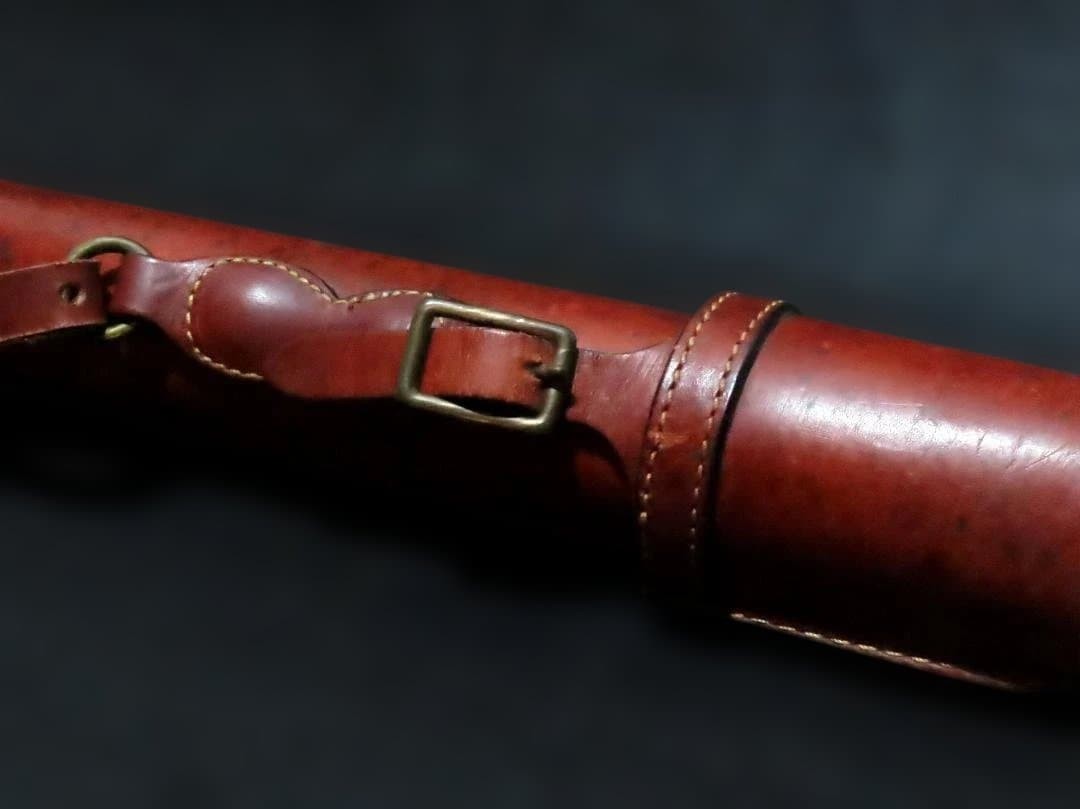 Bamboo Rod Mario Wojnicki Scott (early model) with leather case