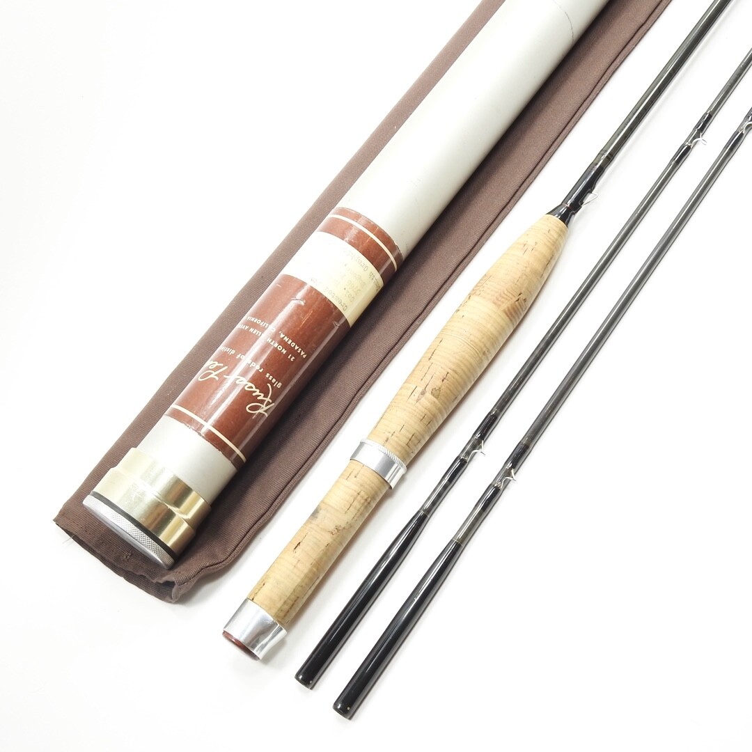 Russ Peak “Zenith” Graphite Fly Rod. 8’ 6” & 9’. 2-Tips. W/ Tube & Sock.