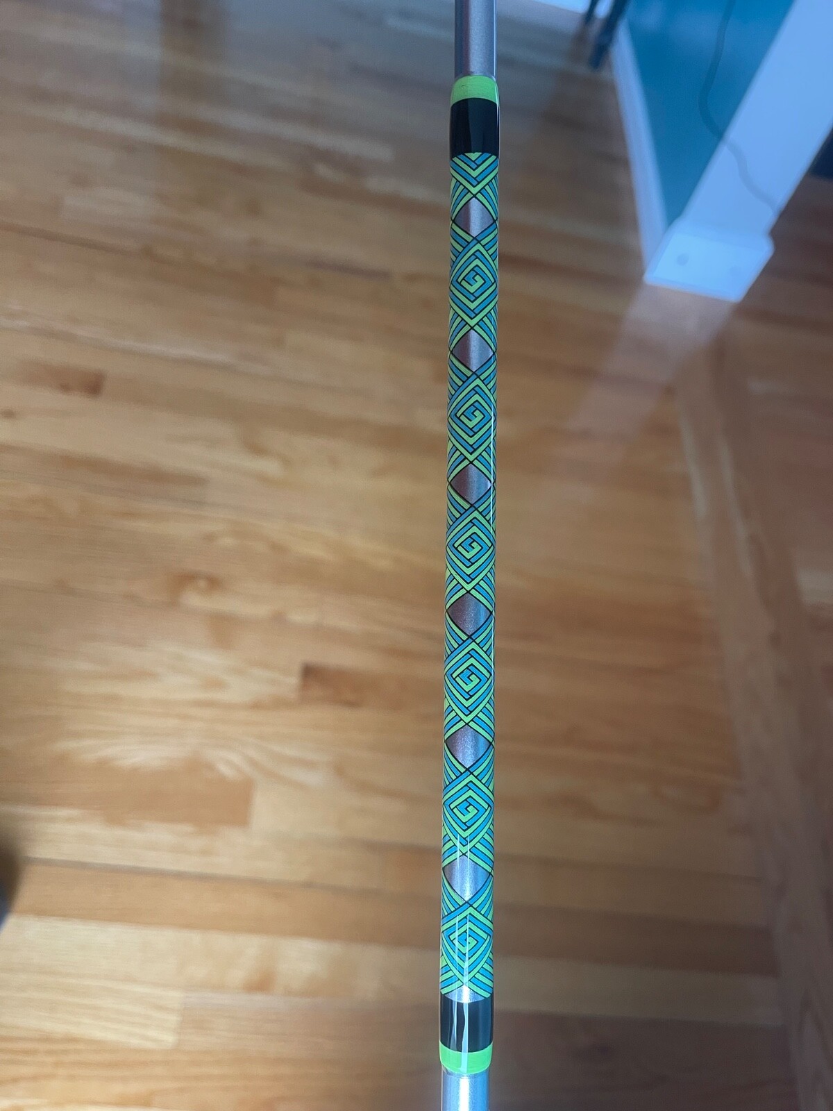 Custom hand made Fishing rod wraps. Made with thread and epoxy.