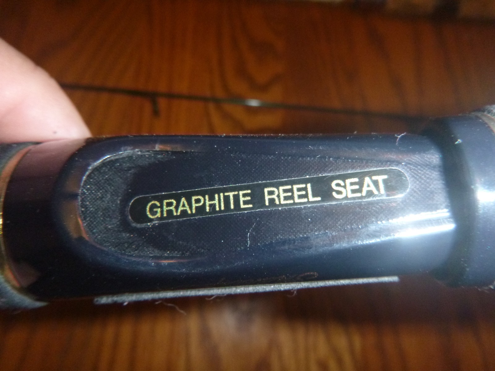 Shakespeare Intrepid Graphite Fishing Pole plus 1 to 6 lb custom pole