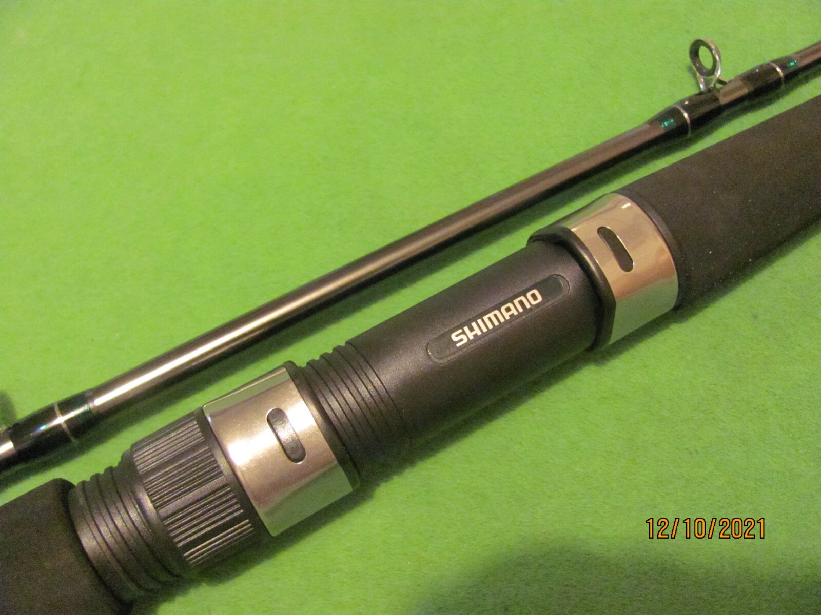 1) SHIMANO TDR 8′ 0″ MEDIUM MODERATE FAST ACTION CONVENTIONAL TROLLING ROD.