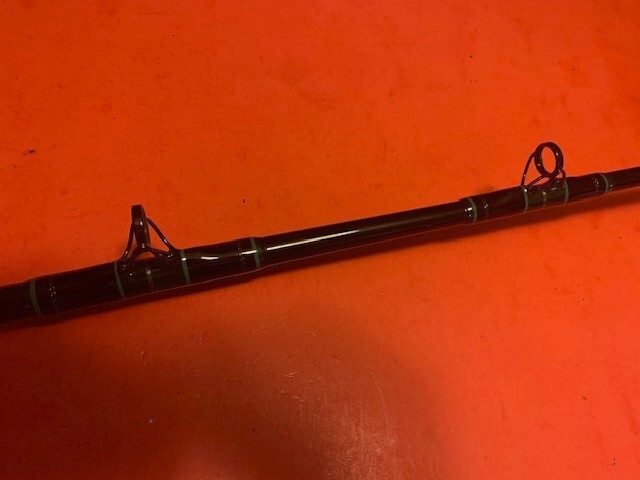 CUSTOM BUILT SEEKER CJB 7 FOOT 20 TO 50 POUND RATED CONVENTIONAL FISHING ROD