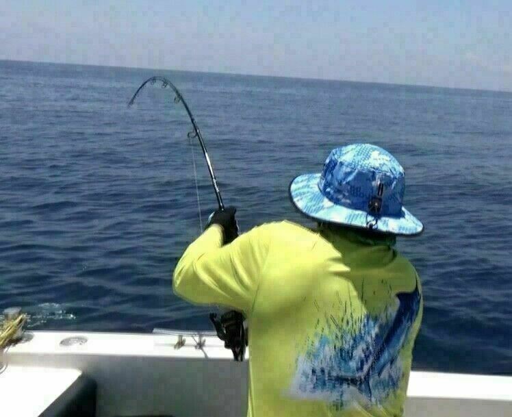 HAMACHI 7’6 XOS GT’n’Doggie Exp 50 – 100lb Japanese spin popper fishing rod pole