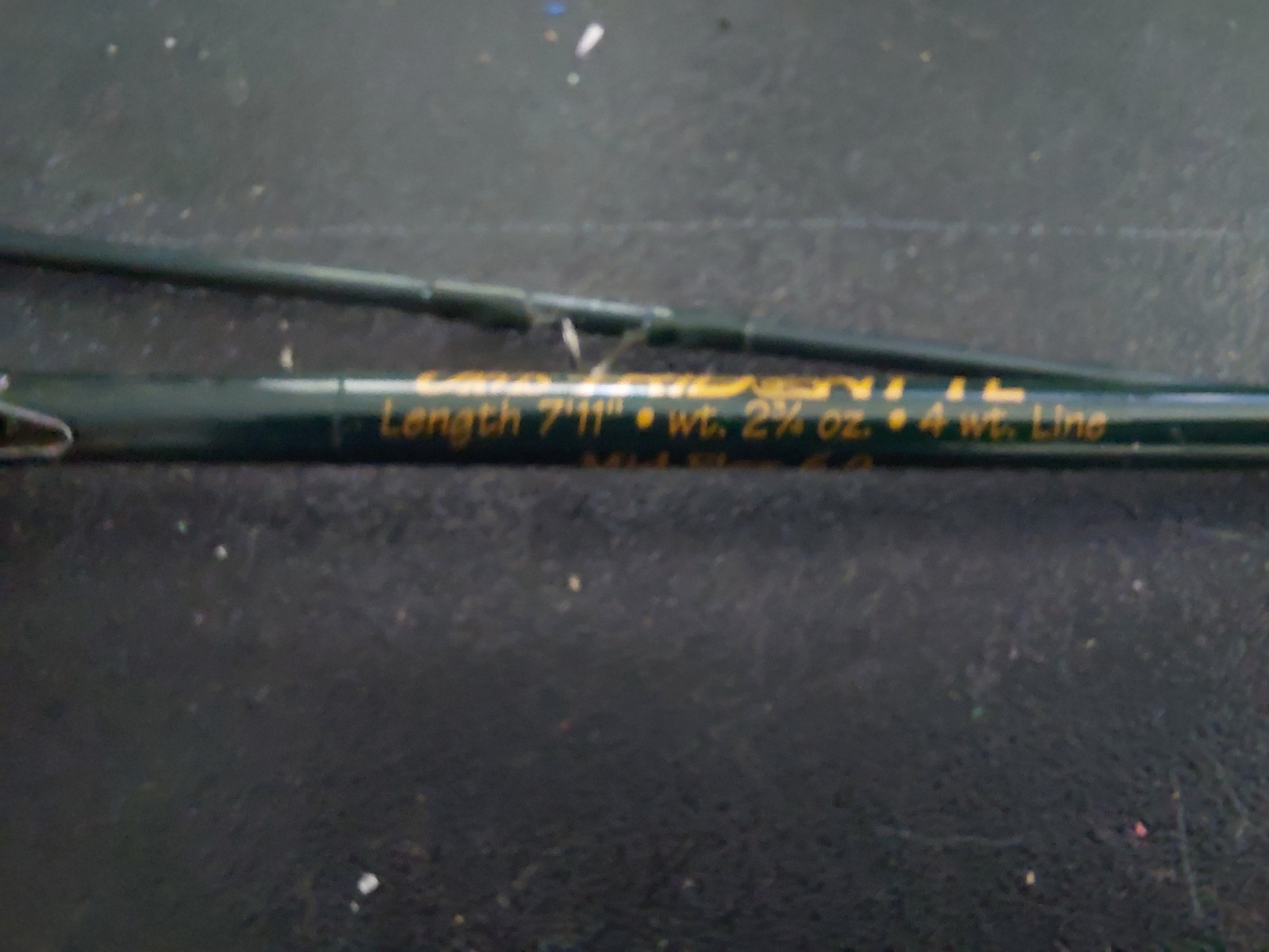 Orvis Trident Tl Mid Flex 6.0 7′ 11″ 4 Wt With Travel Tube