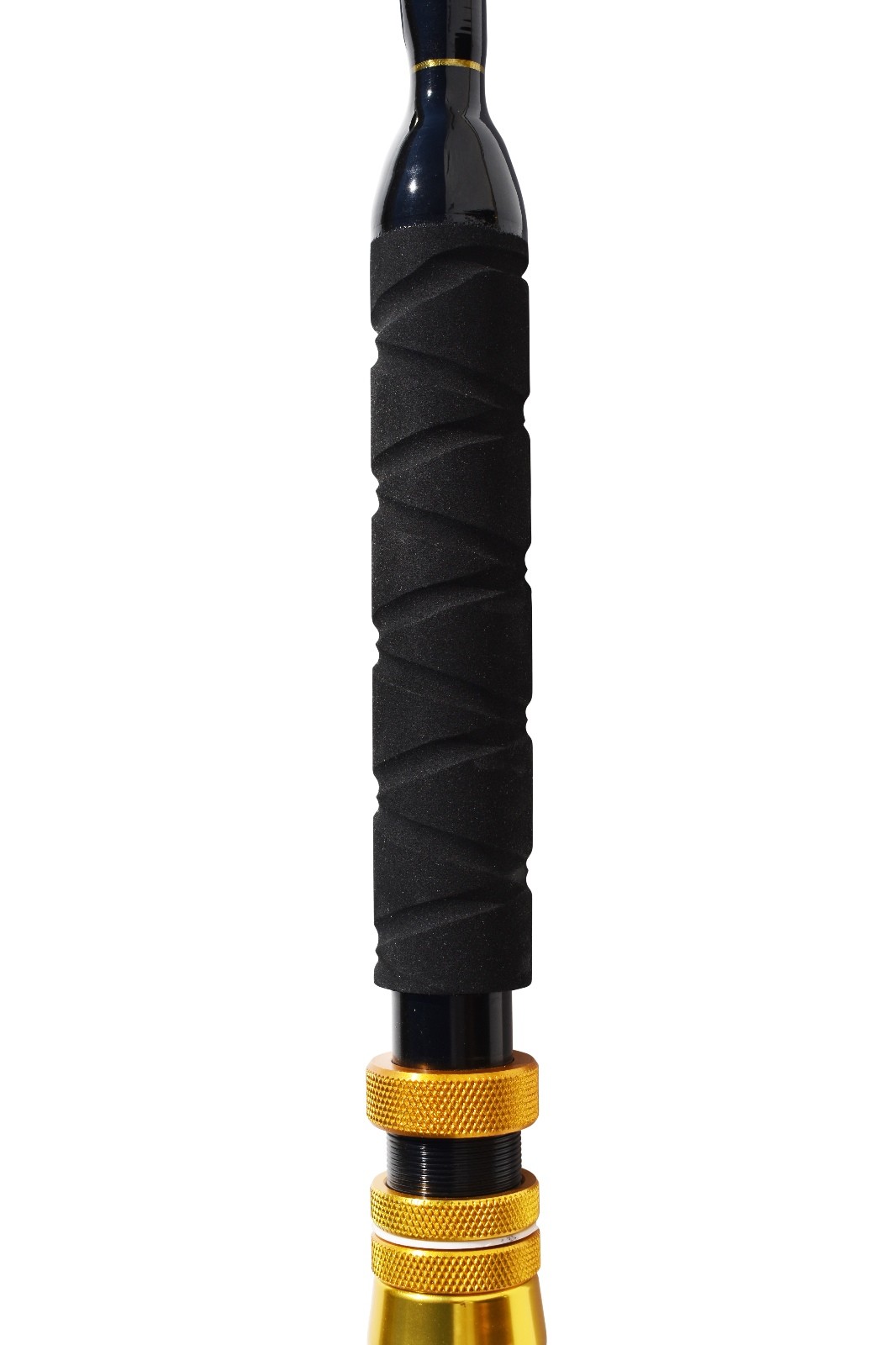 100-120 lb. 3pc Saltwater Fishing Rod – Roller Tip – Deep Drop Trolling
