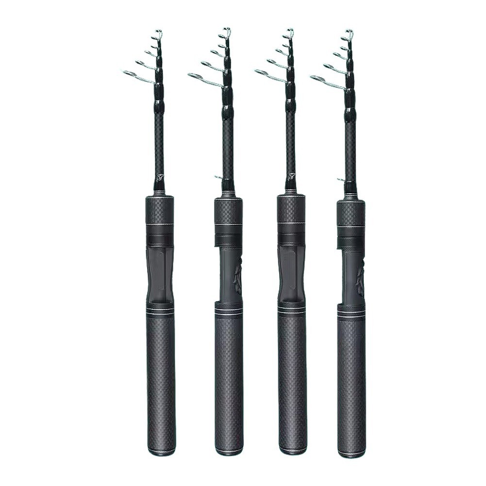 1 5m 1 8m Carbon Handle Ultralight Telescopic Lure Rod for Fishing Outdoors