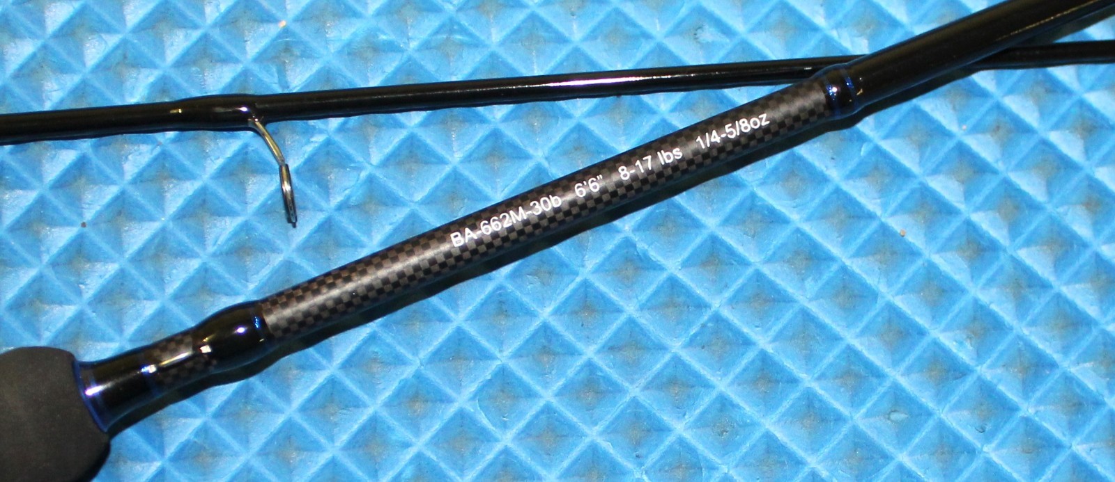 Okuma Blue Ace Spinning Rod 6′ 6″ 2-Piece ROD ONLY BA-662M-30b