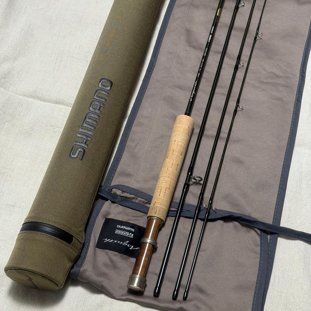SHIMANO G. Loomis Asquith J762 7’6″ #2/3 4pc Fly Rod Fishing 3977
