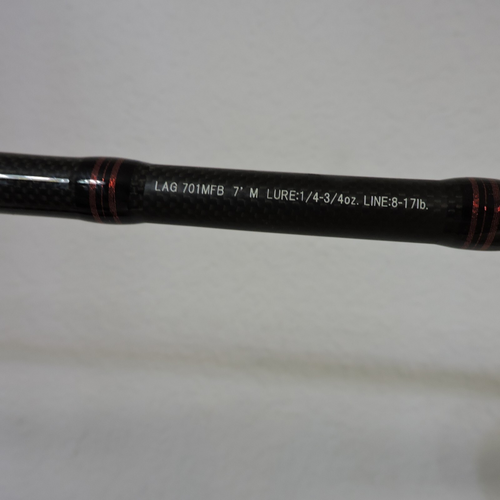 Daiwa Laguna 701MFB Rod 6′ 7″ M Lure: 1/4-3/4 oz. line 8-17 lb.