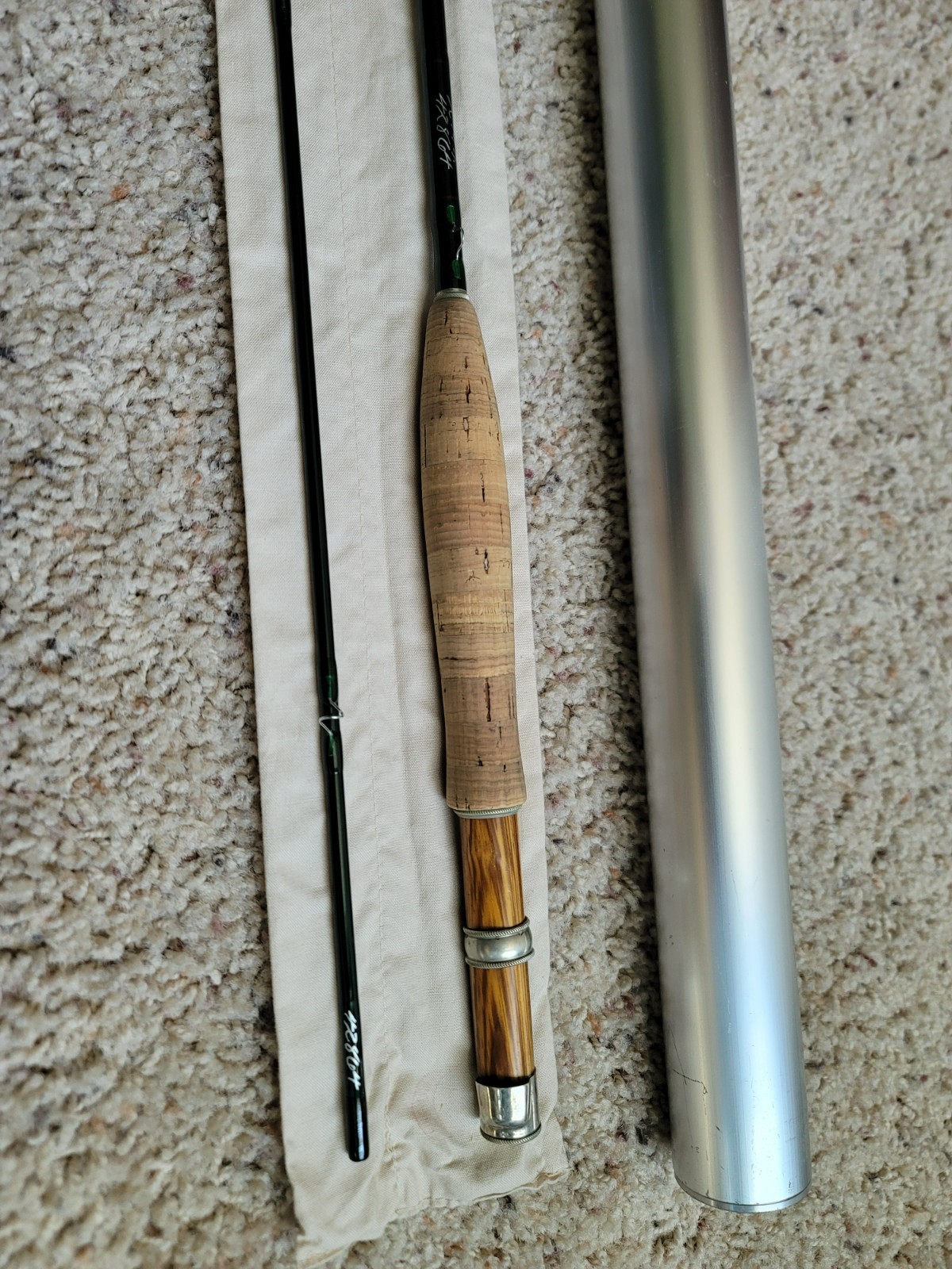 R.L. Winston Rod IM6 9′ 3wt 2pc Fly Rod Very Good Condition